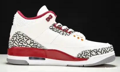 Hyperoad  Retro Red” Jordan Air 3 “Cardinal 0428